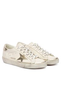 GOLDEN GOOSE Sneakersy Super-Star Classic With List GWF00101.F007558.10698 Beżowy. Kolor: beżowy. Materiał: skóra #4