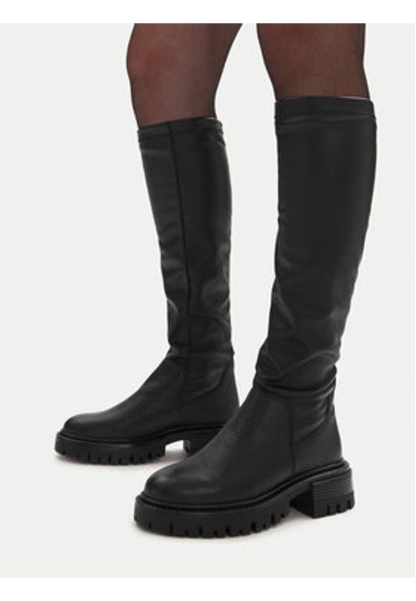 Lasocki Kozaki CEO-RST-BEST-14 Czarny. Kolor: czarny. Materiał: skóra