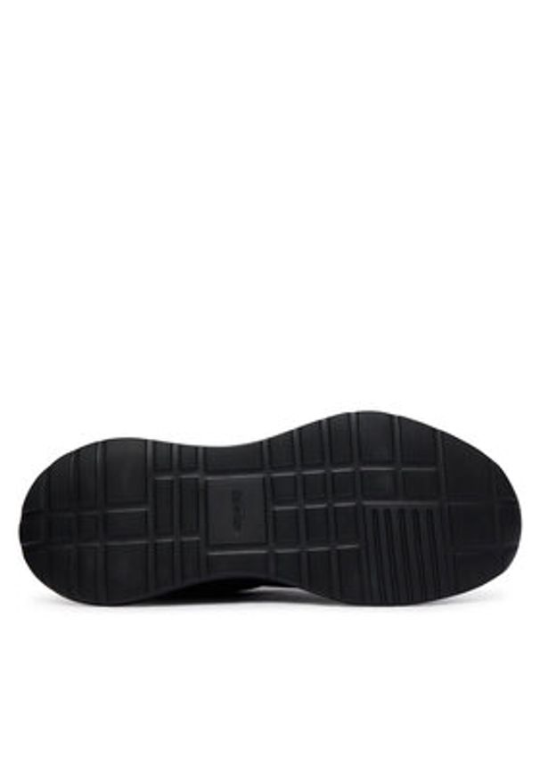 Calvin Klein Sneakersy Light Eva Runn Laceup Aop HW0HW03292 Czarny. Kolor: czarny. Materiał: materiał