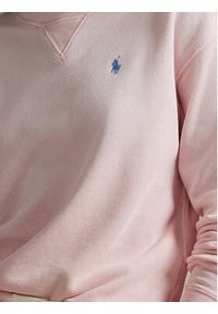 Polo Ralph Lauren Bluza 211935582016 Różowy Regular Fit. Typ kołnierza: polo. Kolor: różowy. Materiał: bawełna #3