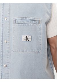 Calvin Klein Jeans Kamizelka J30J325309 Niebieski Regular Fit. Kolor: niebieski. Materiał: bawełna