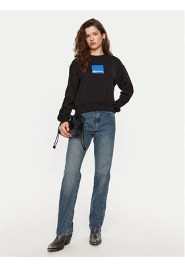 Karl Lagerfeld Jeans Bluza A1W20006 Czarny Regular Fit. Kolor: czarny. Materiał: bawełna