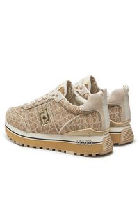 Liu Jo Sneakersy Maxi Wonder 71 BF4003 PX195 Beżowy. Kolor: beżowy. Materiał: zamsz, skóra #3