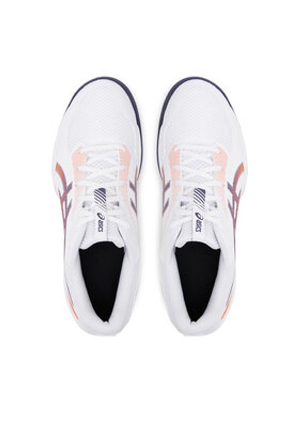 Asics Buty halowe Gel-Task 4 1071A103 Biały. Kolor: biały. Materiał: materiał