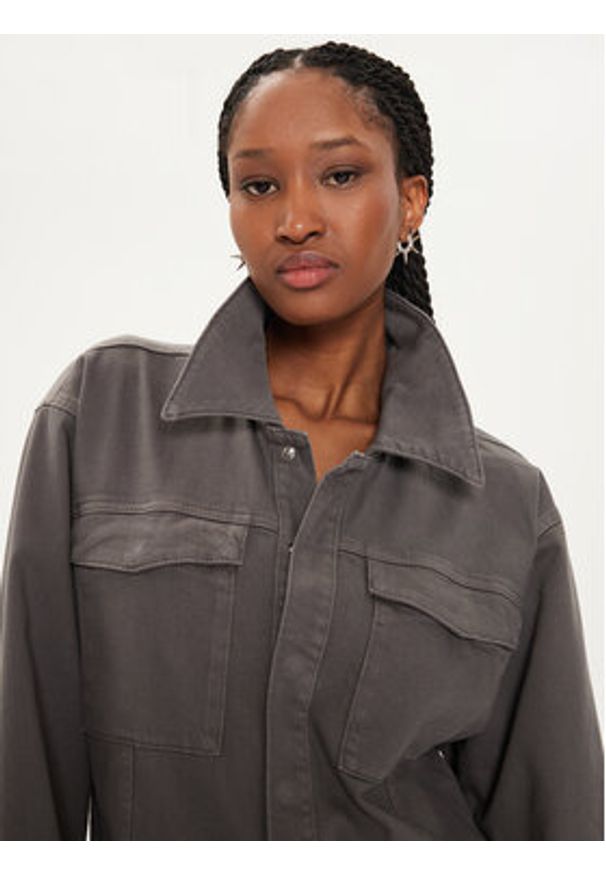 GESTUZ - Gestuz Kombinezon Mirza 10908721 Szary Relaxed Fit. Kolor: szary. Materiał: bawełna