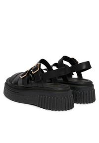 Clarks Sandały Evamar Strap 26185888 Czarny. Kolor: czarny. Materiał: skóra #4