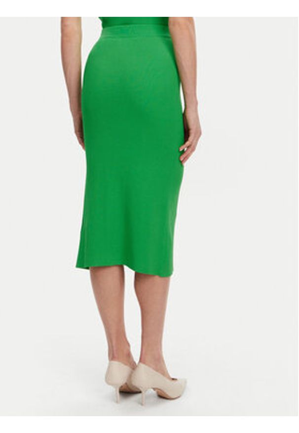 Silvian Heach Spódnica midi GPP25210LO Zielony Regular Fit. Kolor: zielony. Materiał: syntetyk