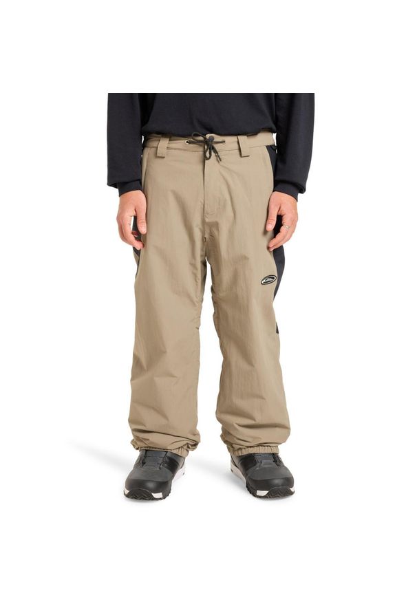 Quiksilver - Spodnie do sportów zimowych techniczne dla Mężczyzn SNOW DOWN. Kolor: brązowy. Materiał: materiał, nylon. Sezon: zima. Sport: narciarstwo