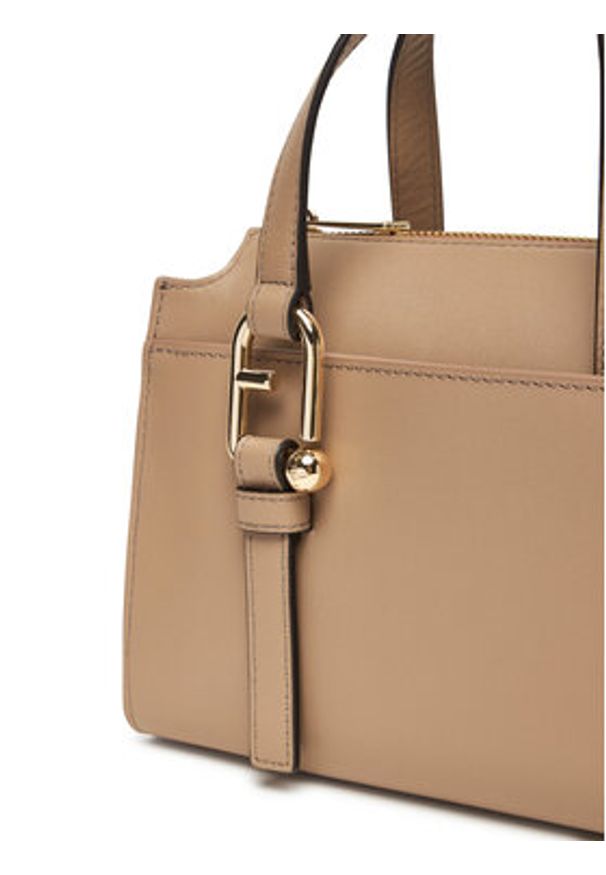 Furla Torebka WB01337 BX2045 CN 1257S Beżowy. Kolor: beżowy. Materiał: skórzane