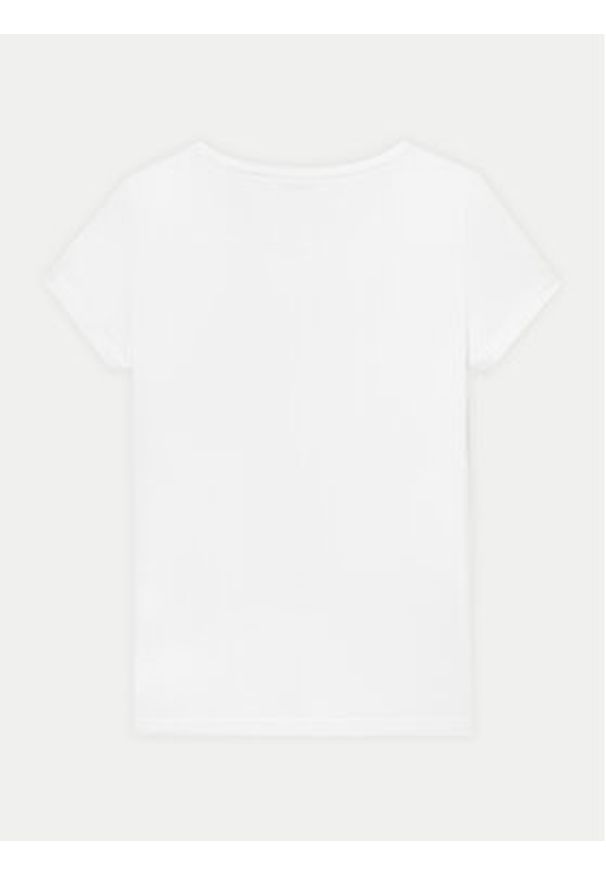 4f - 4F T-Shirt 4FWSS24TTSHF1161 Biały Slim Fit. Kolor: biały. Materiał: bawełna