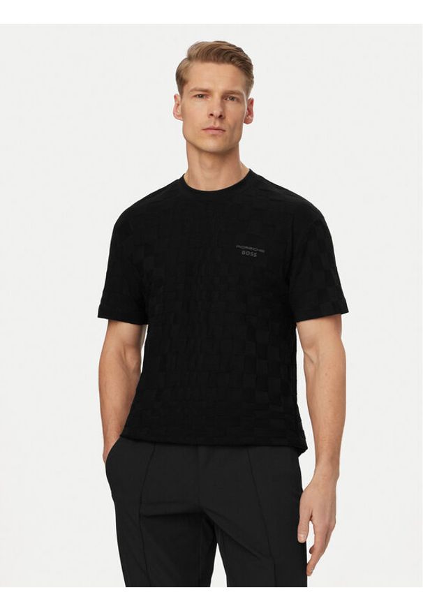 BOSS T-Shirt PS Spirit70 50559821 Granatowy Relaxed Fit. Kolor: niebieski. Materiał: bawełna