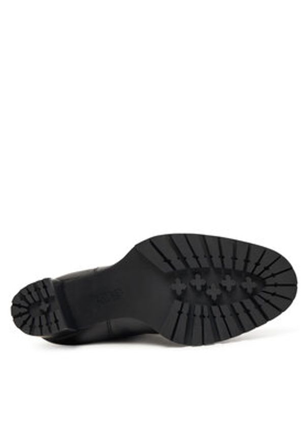 Lauren Ralph Lauren - LAUREN RALPH LAUREN Botki Layne Bo Bte 802974391001 Czarny. Kolor: czarny. Materiał: skóra