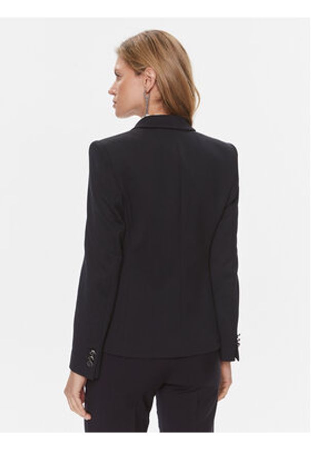 BOSS - Boss Marynarka Jarinara 50505951 Granatowy Regular Fit. Kolor: niebieski. Materiał: bawełna