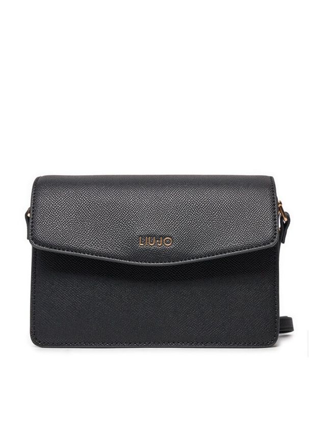 Liu Jo Torebka Ecs S Crossbody AF4279 E0087 Czarny. Kolor: czarny. Materiał: skórzane