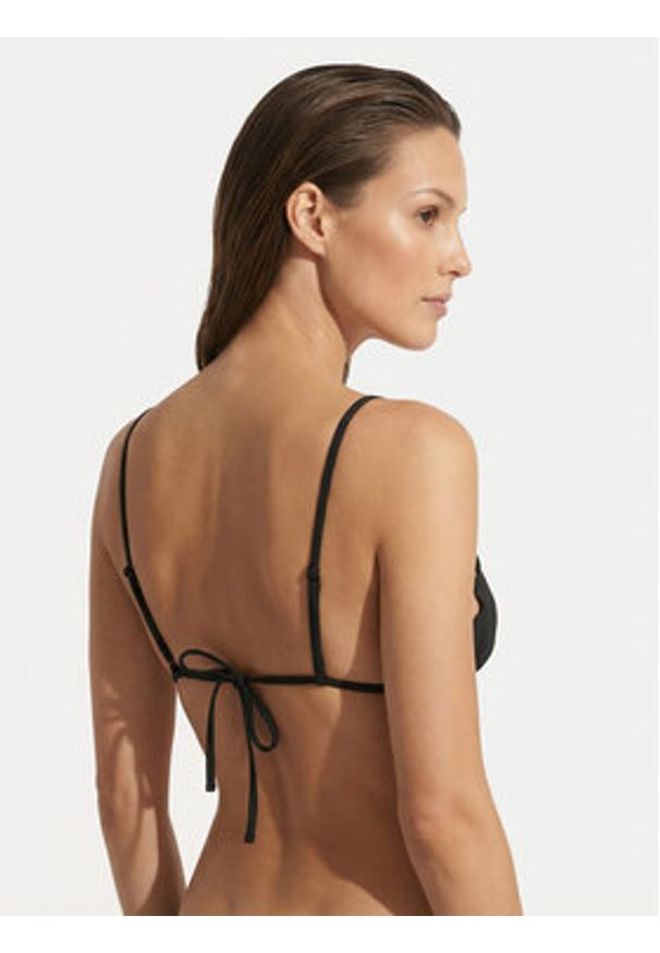 Hugo - HUGO Góra od bikini Original 50555660 Czarny Regular Fit. Kolor: czarny. Materiał: syntetyk