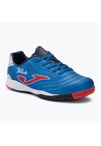 Buty piłkarskie dziecięce Joma Toledo IN. Kolor: niebieski, wielokolorowy, czerwony. Sport: piłka nożna