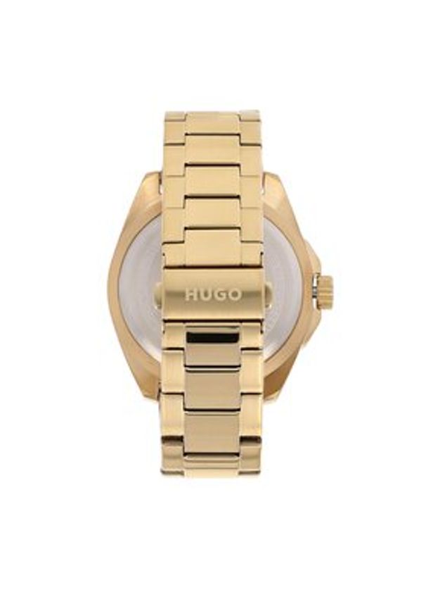 Hugo Zegarek 1530304 Złoty. Kolor: złoty