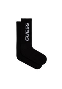 Guess - GUESS Czarne sportowe skarpetki męskie Arlo. Kolor: czarny. Materiał: dzianina #3