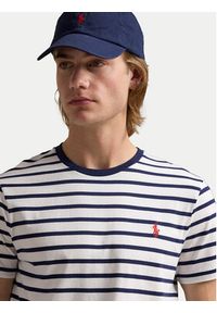 Polo Ralph Lauren T-Shirt 710938134004 Biały Slim Fit. Typ kołnierza: polo. Kolor: biały. Materiał: bawełna #5