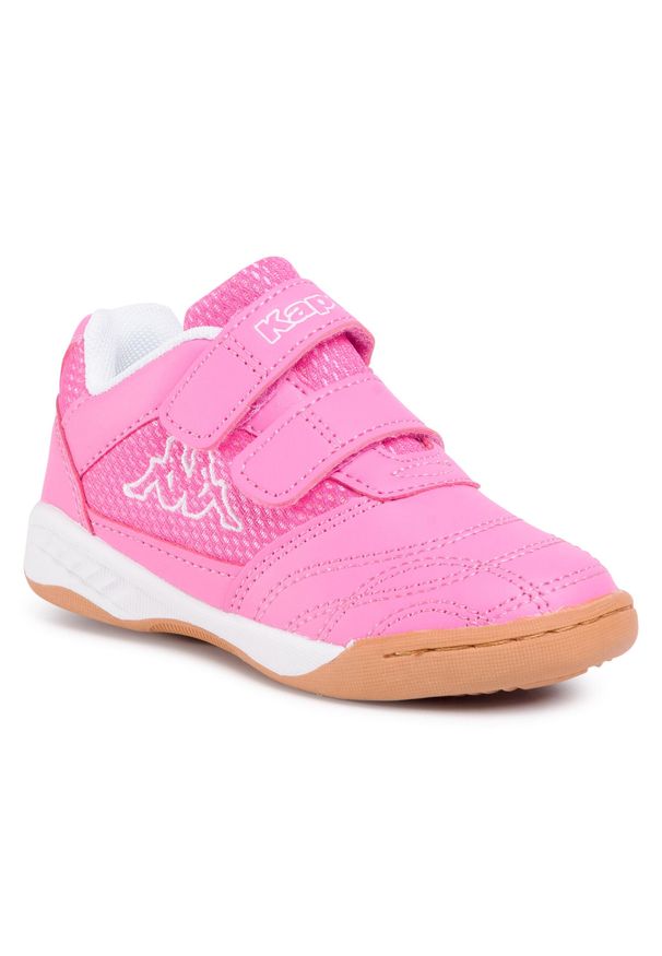 Sneakersy Kappa 260509K Pink/White 2210. Kolor: różowy. Materiał: skóra