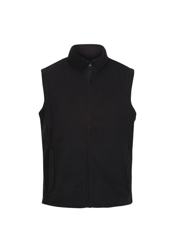 Regatta - Kamizelka / Kamizelka Męska Z Mikropolaru. Kolor: czarny. Styl: sportowy. Sport: turystyka piesza