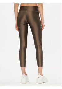 Reebok Legginsy Lux IL4584 Zielony Tight Fit. Kolor: zielony. Materiał: syntetyk