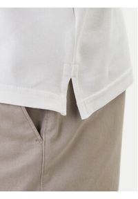 Calvin Klein Polo LV04LC254G Biały Slim Fit. Typ kołnierza: polo. Kolor: biały. Materiał: bawełna #4