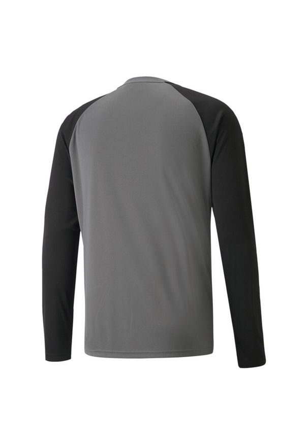 T-Shirt Puma Teampacer Gk Ls Jersey Dorosłych. Kolor: wielokolorowy, czarny, szary. Materiał: poliester