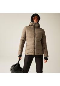 DARE 2B - Kurtka narciarska damska z membraną Glacier Dare 2b. Kolor: brązowy. Materiał: tkanina, puch. Sezon: zima. Sport: narciarstwo #1