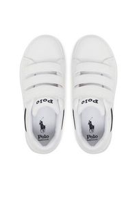 Polo Ralph Lauren Sneakersy Heritage Court IV Ezz Bear RL02939101 Biały. Kolor: biały. Materiał: skóra
