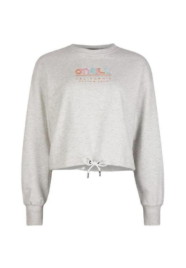 Bluza damskie O'Neill All Year Crew. Kolor: biały. Materiał: bawełna, materiał