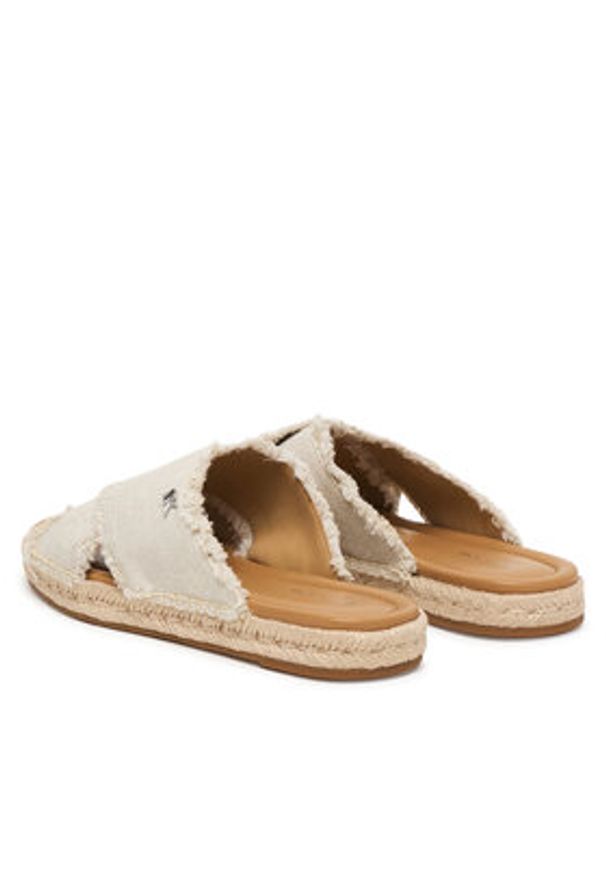 MICHAEL Michael Kors Espadryle Kenzie 40S6KZFS2D Beżowy. Kolor: beżowy. Materiał: materiał