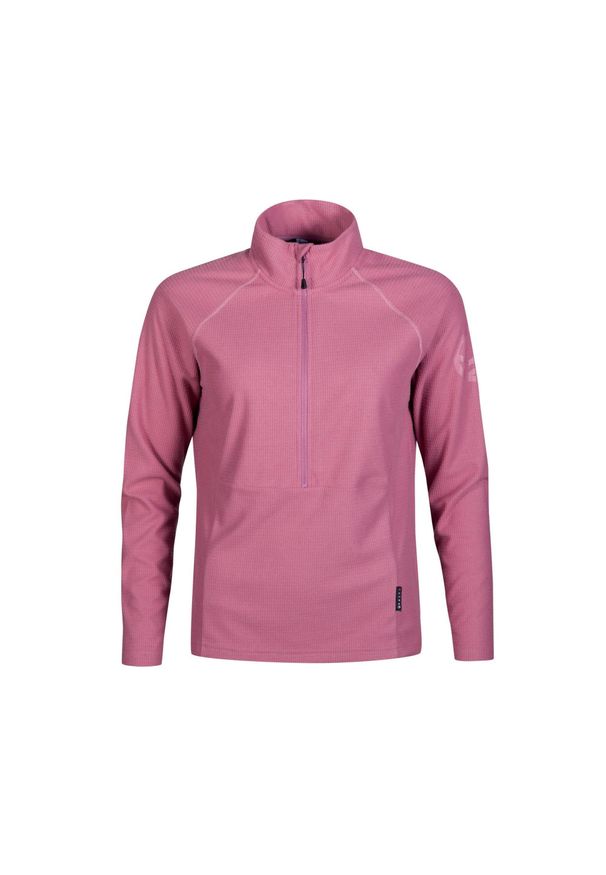 Koszulka z długim rękawem damska Halti Crissgon. Kolor: różowy. Długość rękawa: długi rękaw. Długość: długie. Sport: turystyka piesza