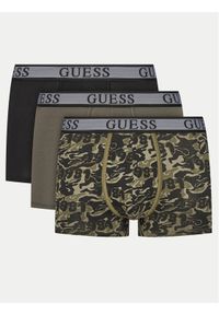 Guess Komplet 3 par bokserek U5GG05 K6YW1 Kolorowy. Materiał: bawełna. Wzór: kolorowy