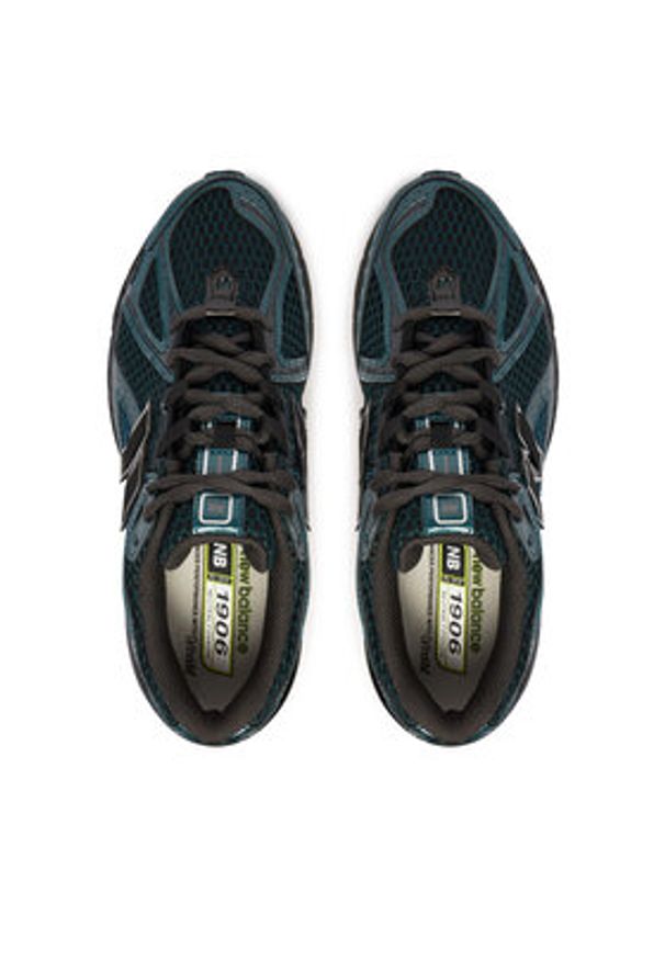 New Balance Sneakersy U190646S Zielony. Kolor: zielony. Materiał: skóra