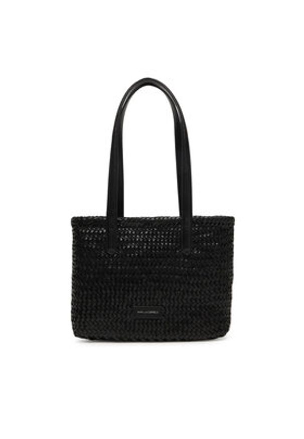 Karl Lagerfeld - KARL LAGERFELD Torebka B2W30206 Czarny. Kolor: czarny. Materiał: skórzane