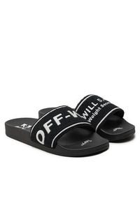 OFF-WHITE - Off-White Klapki OMIC001S22MAT0031001 Czarny. Kolor: czarny. Materiał: materiał #5