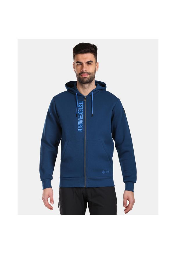 Męska bawełniana bluza Kilpi AVILA-M. Kolor: niebieski. Materiał: bawełna