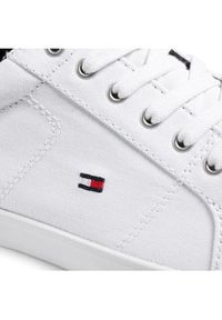 TOMMY HILFIGER - Tommy Hilfiger Sneakersy Iconic Long Lace Sneaker FM0FM01536 Biały. Kolor: biały. Materiał: materiał #2