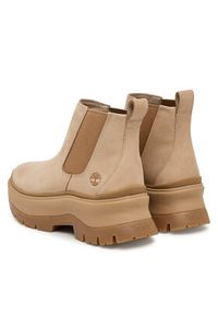 Timberland Sztyblety Roxie Lane Mid TB0A28XMEN71 Beżowy. Kolor: beżowy. Materiał: nubuk, skóra #3
