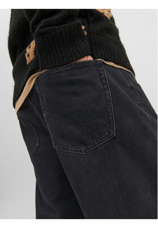 Jack & Jones Jeansy Alex 12236089 Czarny Baggy Fit. Kolor: czarny