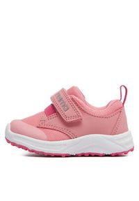 Reima Sneakersy 5400082A 3830 Różowy. Kolor: różowy. Materiał: materiał