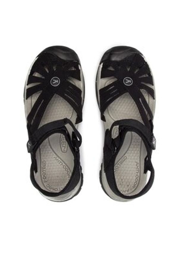 keen - Keen Sandały Rose Sandal 1008783 Czarny. Kolor: czarny. Materiał: nubuk, skóra