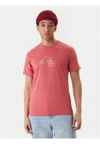 Quiksilver T-Shirt Ev Comp Logo EQYZT08182 Czerwony Regular Fit. Kolor: czerwony. Materiał: bawełna #1