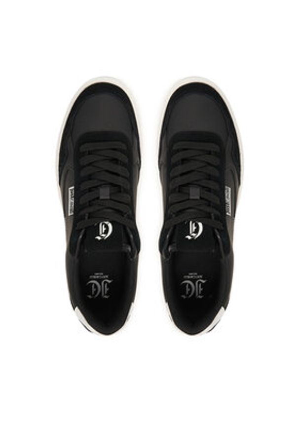 Just Cavalli Sneakersy 79QA3SB2 ZPB51 Czarny. Kolor: czarny. Materiał: skóra