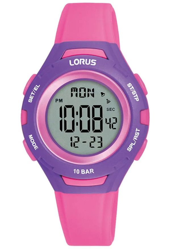 Zegarek Lorus R2395PX9 dziecięcy elektroniczny .. Rodzaj zegarka: cyfrowe