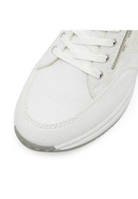 Rieker Sneakersy N4322-80 Biały. Kolor: biały. Materiał: skóra #8