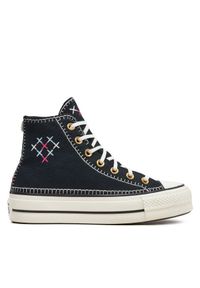 Trampki Converse. Kolor: czarny. Obcas: na platformie #1