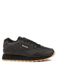 Buty damskie sneakersy do chodzenia Reebok GLIDE. Kolor: czarny. Materiał: syntetyk, skóra, materiał. Sport: turystyka piesza