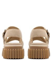 Clarks Sandały Evamar Wish 26181202 Beżowy. Kolor: beżowy. Materiał: zamsz, skóra #7
